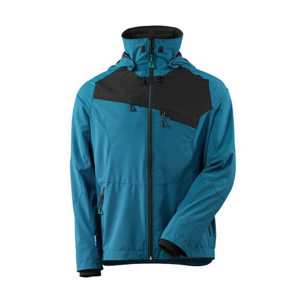 MASCOT® Herren Regenjacke Advanced petrol Größe XL