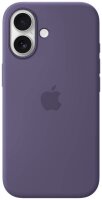 Apple Silikon Case mit Magsafe Handy-Cover für Apple iPhone 17 nebelviolett