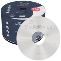 MediaRange CD-R 700 MB, 50 St.