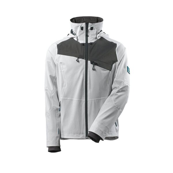 MASCOT® Herren Regenjacke Advanced weiß Größe M