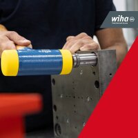 Wiha 02097 Schonhammer 1,0 kg Kopf: Gummi