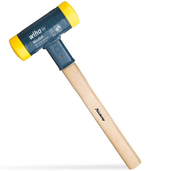 Wiha 02098 Schonhammer 1,7 kg Kopf: Gummi