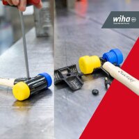 Wiha Safety 26654 Schonhammer 620,0 g Kopf: Gummi