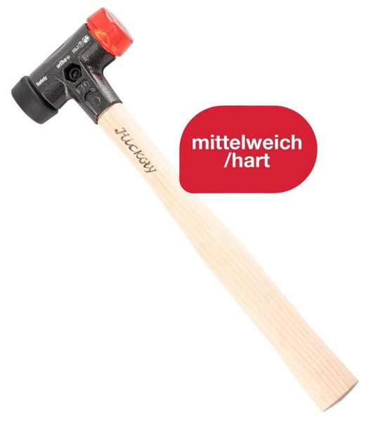 Wiha Safety 26611 Schonhammer 306,0 g Kopf: Gummi