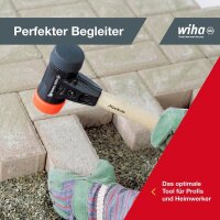 Wiha Safety 26611 Schonhammer 306,0 g Kopf: Gummi