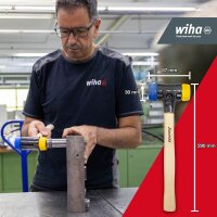 Wiha Safety 26653 Schonhammer 272,0 g Kopf: Gummi