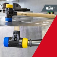 Wiha Safety 26653 Schonhammer 272,0 g Kopf: Gummi