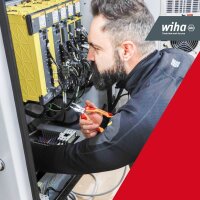 Wiha Kombizange Professional electric mit DynamicJoint® und OptiGrip 27418, Länge: 18,0 cm, 1 St.