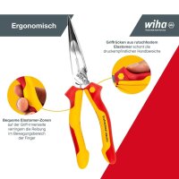 Wiha Flachrundzange Professional electric 27422, Länge: 16,0 cm, 1 St.