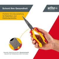 Wiha Flachrundzange Professional electric 27423,...