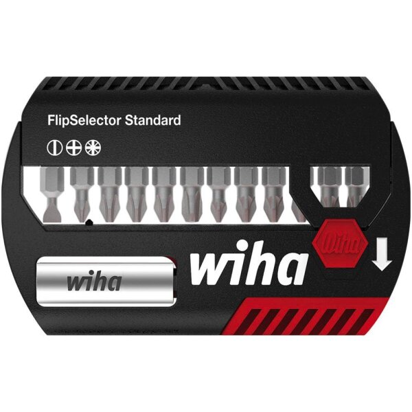 Wiha Bit-Set FlipSelector Standard 39049, 15-tlg.
