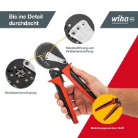 Wiha Crimpzange 41246, Länge: 24,8 cm, 1 St.