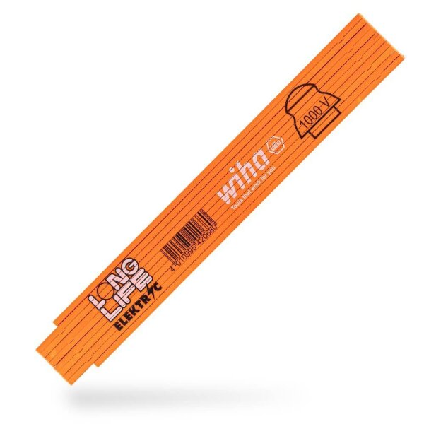 Wiha Meterstab Longlife electric, 42068, Kunststoff 200 cm
