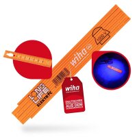 Wiha Meterstab Longlife electric, 42068, Kunststoff 200 cm