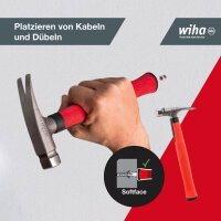 Wiha 42071 Elektrikerhammer 300,0 g Kopf: Werkzeugstahl