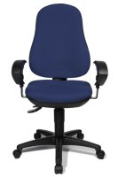 Topstar Bürostuhl Point 70, 8170UG26 Stoff blau,...