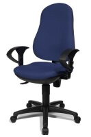 Topstar Bürostuhl Point 70, 8170UG26 Stoff blau, Gestell schwarz