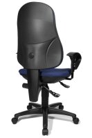 Topstar Bürostuhl Point 70, 8170UG26 Stoff blau, Gestell schwarz