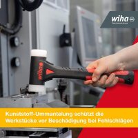 Wiha FibreBuzz® 44598 Schonhammer 650,0 g Kopf: Nylon