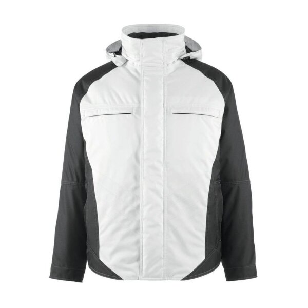 MASCOT® unisex Pilotenjacke Frankfurt weiß, anthrazit Größe XS