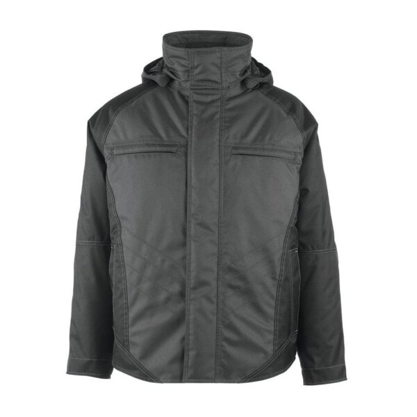 MASCOT® unisex Pilotenjacke Frankfurt dunkelanthrazit, schwarz Größe XL