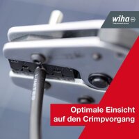 Wiha Crimpzange 45796, Länge: 24,8 cm, 1 St.