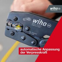 Wiha Crimpzange 45957, Länge: 22,0 cm, 1 St.