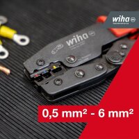 Wiha Crimpzange 45957, Länge: 22,0 cm, 1 St.
