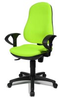 Topstar Bürostuhl Point 70, 8170UG05 Stoff grün, Gestell schwarz