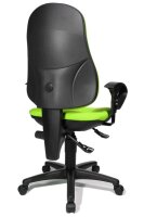 Topstar Bürostuhl Point 70, 8170UG05 Stoff grün, Gestell schwarz
