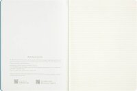 MOLESKINE Notizbuch Peanuts Cahier ca. DIN A5 liniert, mehrfarbig Softcover 120