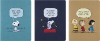 MOLESKINE Notizbuch Peanuts Cahier ca. DIN A5 liniert, mehrfarbig Softcover 120