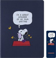 MOLESKINE Notizbuch Peanuts Cahier ca. DIN A5 liniert, mehrfarbig Softcover 120