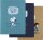 MOLESKINE Notizbuch Peanuts Cahier ca. DIN A5 liniert, mehrfarbig Softcover 120
