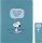 MOLESKINE Notizbuch Peanuts Cahier ca. DIN A5 liniert, mehrfarbig Softcover 120