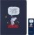 MOLESKINE Notizbuch Peanuts Cahier ca. DIN A5 liniert, mehrfarbig Softcover 120