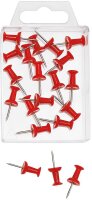 WEDO Pinnnadeln Diabolo rot, 20 St.