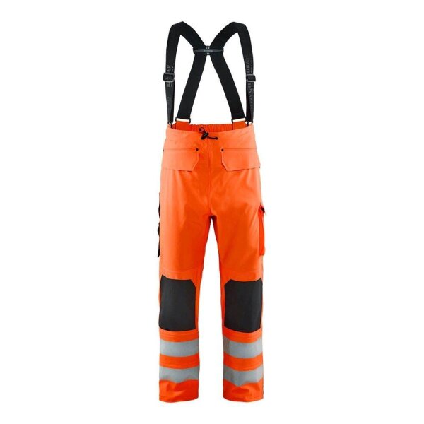BLAKLÄDER® unisex Warnschutz-Latzhose 1302 orange Größe XL
