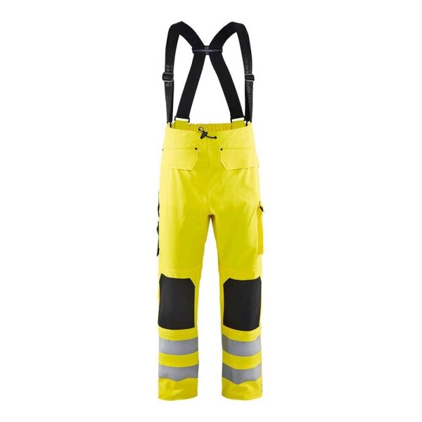 BLAKLÄDER® unisex Warnschutz-Latzhose 1302 gelb Größe XL