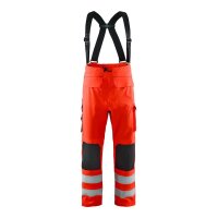 BLAKLÄDER® unisex Warnschutz-Latzhose 1302 rot...