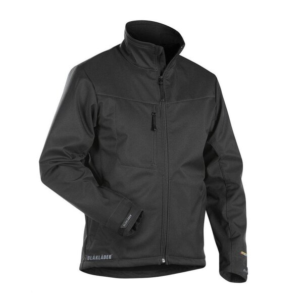 BLAKLÄDER® unisex Softshelljacke 4951 schwarz Größe L