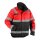 BLAKLÄDER® Herren Warnjacke Winter 4862 rot, schwarz Größe 3XL