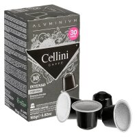 Cellini ESPRESSO INTENSO Kaffeekapseln, Arabica- und...