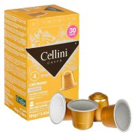 Cellini ESPRESSO CREMOSO Kaffeekapseln, Arabicabohnen 30...