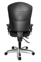 Topstar Bürostuhl Softec Synchro Deluxe, SOFTEC BC0 Stoff schwarz, Gestell chrom