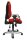 Topstar Bürostuhl Softec Synchro Deluxe, SOFTEC BC1 Stoff rot, Gestell chrom