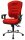 Topstar Bürostuhl Softec Synchro Deluxe, SOFTEC BC1 Stoff rot, Gestell chrom