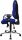 Topstar Bürostuhl Softec Synchro Deluxe, SOFTEC BC6 Stoff blau, Gestell chrom
