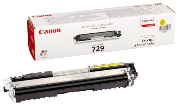 Canon 729 Y  gelb Toner