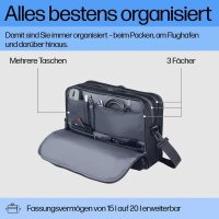 HP Laptoptasche Travel Plus A2CE2AA Kunstfaser schwarz A2CE2AA bis 35,6 cm (14 Zoll)